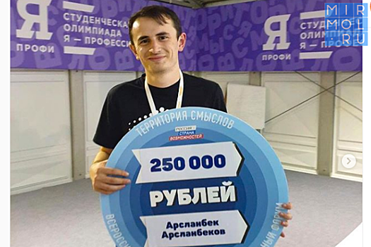 Дагестанец выиграл грант на 250 000 рублей