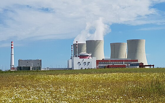 СМИ: в Чехии после остановки возобновил работу первый блок АЭС "Темелин"