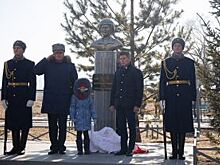 Герою России из Черниговки установили мемориальный бюст
