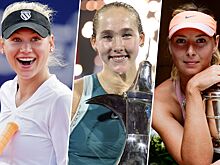 Российские теннисистки в топ-10 рейтинга WTA: Мирра Андреева, Мария Шарапова, Анна Курникова, Дарья Касаткина