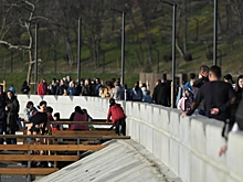 Сотни жителей Майкопа побывали на выходных на обновленной набережной