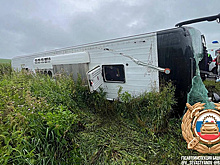 В Башкирии в ДТП с автобусом пострадали более 20 туристов