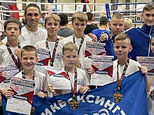 Кикбоксеры из г.о. Клин заработали 9 золотых медалей на соревнованиях в Москве