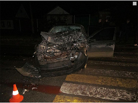 В Бугуруслане при столкновении «Скании» и «Гранты» погиб водитель легковушки