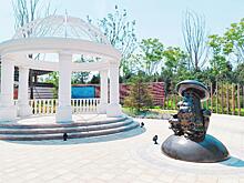 В Китае появился рязанский памятник грибам с глазами