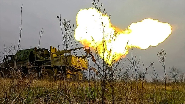 Бойцы ВДВ при помощи зенитной установки уничтожили в лесу украинских боевиков