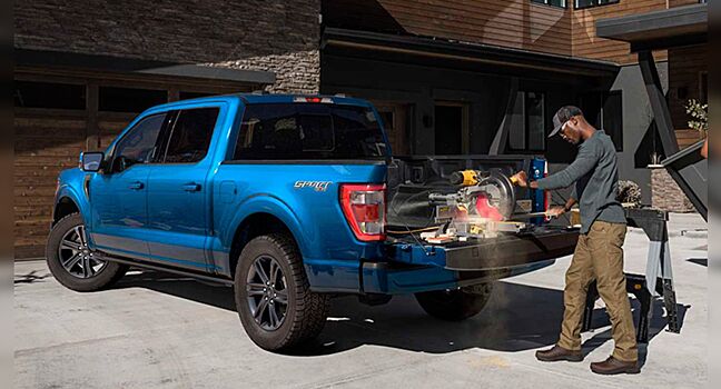 Ford F-150 получит многофункциональную заднюю дверь