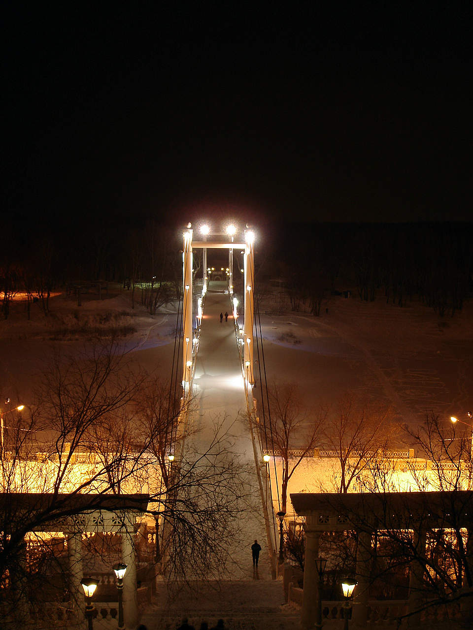 Пешеходный мост Европа-Азия, Оренбург, Российская Федерация, Российская Федерация