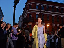 На Патриарших прудах прошел Большой показ российских дизайнеров