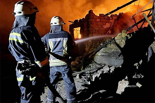 Ночью беспилотники атаковали Одессу