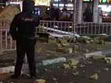 На АЗС в Москве произошло возгорание