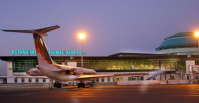 Идет ремонт: у терминала аэропорта Астаны нельзя будет припарковаться