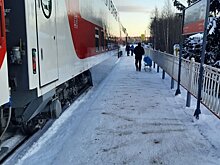 Железнодорожную платформу в Чалне удлинили на 30 метров