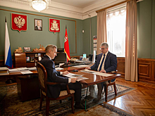 Новая школа и 15 благоустроенных территорий: Мэр Смоленска Александр Новиков отчитался перед губернатором об итогах развития города в 2025 году