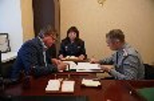 Состоялась рабочая встреча начальника УФСИН России по Республике Башкортостан Сергея Кудрявцева и председателя  ОНК региона Олега Галина