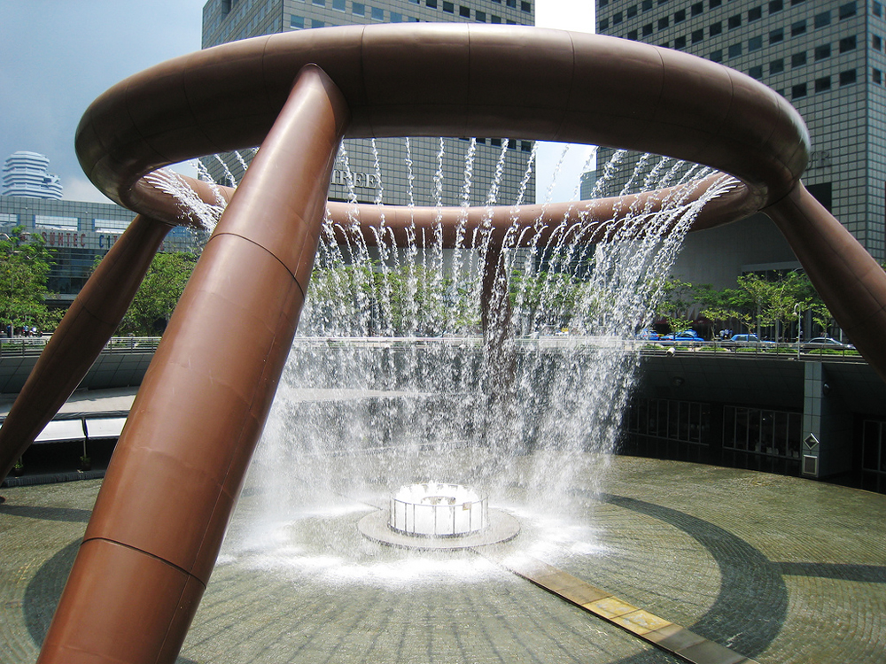 Фонтан богатства, Сингапур, Азия