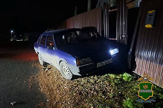 Водитель «девятки» попал в серьезное ДТП в Калужской области