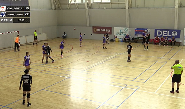Гандболистки волгоградского «Динамо-Синары» в гостях одолели «Уфу-Алису»