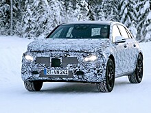 Mercedes GLA в новом кузове уже вышел на тесты (Фото)