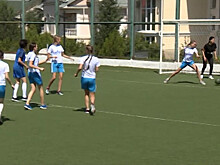 Красота на поле. «Мисс Алматы» сыграли в футбол со сборной журналисток