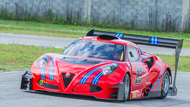 Alfa Romeo 4C превратили в 600-сильный гоночный автомобиль