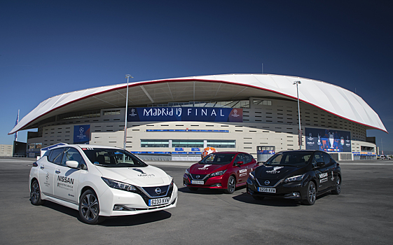 Nissan «электрифицирует» Лигу чемпионов УЕФА