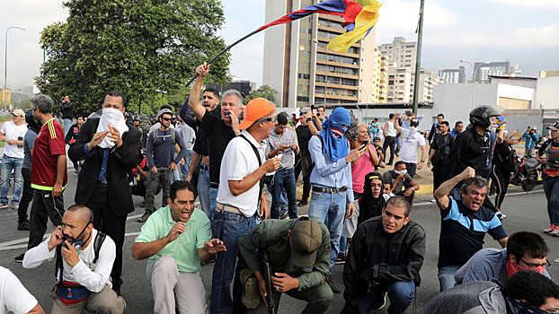 В Венесуэле начались столкновения