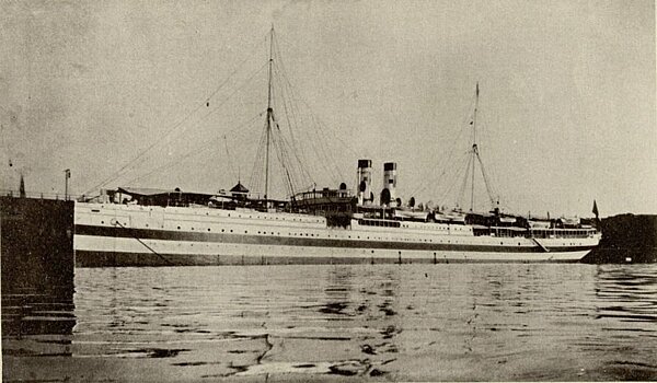 Трагическая гибель русского госпитального судна "Портюгаль" в марте 1916 года