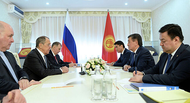 Место встречи – Бишкек: опубликованы детали переговоров Лаврова с Жээнбековым