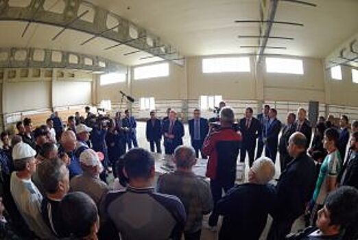 Центр борьбы и самбо. В Кошехабльском районе РА достроят спорткомплекс