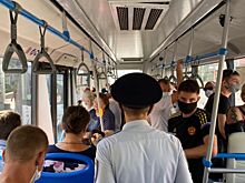 188 нарушений масочного режима выявлено в общественном пассажирском транспорте Ростова
