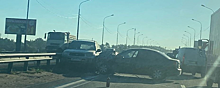 Под Санкт-Петербургом два аварии на Мурманском шоссе стали причиной транспортного коллапса