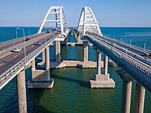 По Крымскому мосту проехало 1,5 миллиона грузовых автомобилей