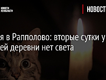 Авария в Рапполово: вторые сутки у жителей деревни нет света