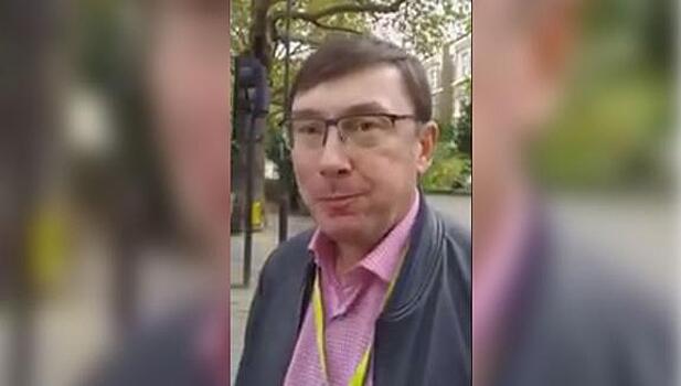 Бывшего генпрокурора Украины подловили в Лондоне