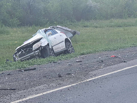 В Самарской области в ДТП на трассе погиб пассажир