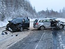 В Хвалынске на трассе столкнулись УАЗ «Патриот» и грузовик Isuzu