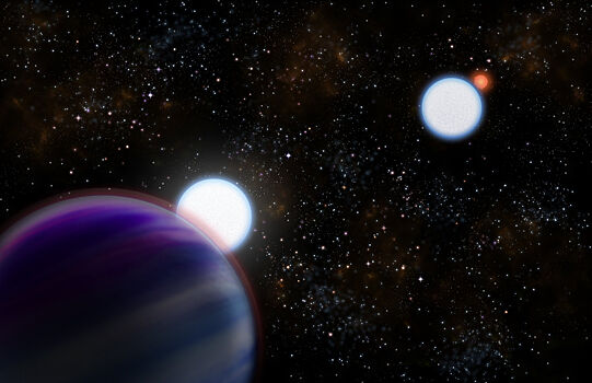 Астрономы раскрывают тайны экзопланеты из двойной звездной системы