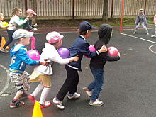 Дети приняли участие в эстафете «Семья вместе – так и душа на месте!»