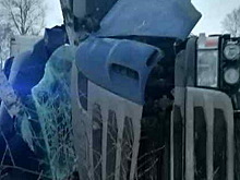 В Новосибирской области в ДТП погиб водитель фуры