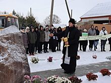 Сквер памяти погибших участников СВО открыли в Лукоянове