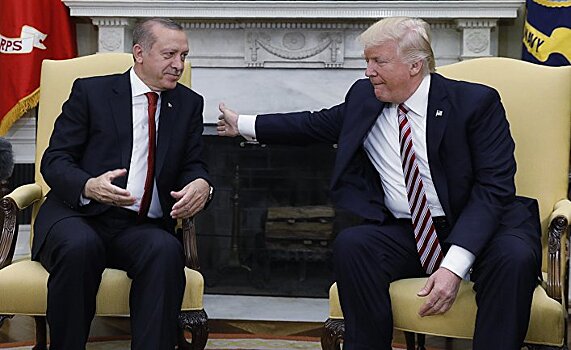 Трамп побеседовал с Эрдоганом