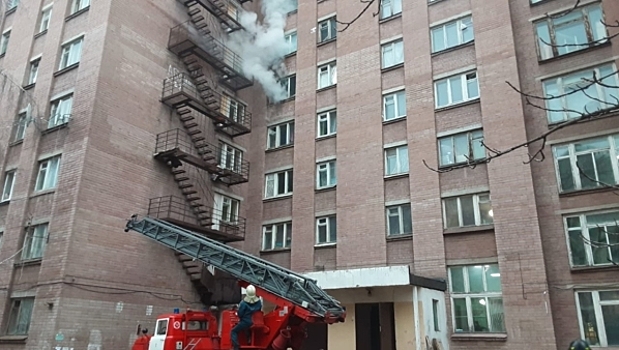 После пожара в студенческом общежитии университета инженерных технологий в Воронеже завели дело