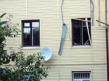 Налоговую инспекцию Полтавской области Украины обстреляли из гранатомета