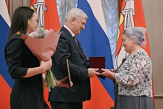 Воронежский губернатор наградил многодетные семьи региона