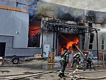 В Ярославле потушили пожар на складе с бумагой и краской