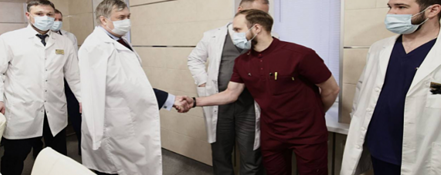 В районной больнице Ульяновской области впервые провели операцию на сердце с применением ангиографа