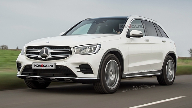 Рестайлинговый Mercedes-Benz GLC: новые изображения