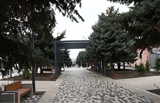 Масштабное благоустройство завершено в поселке Глубоком