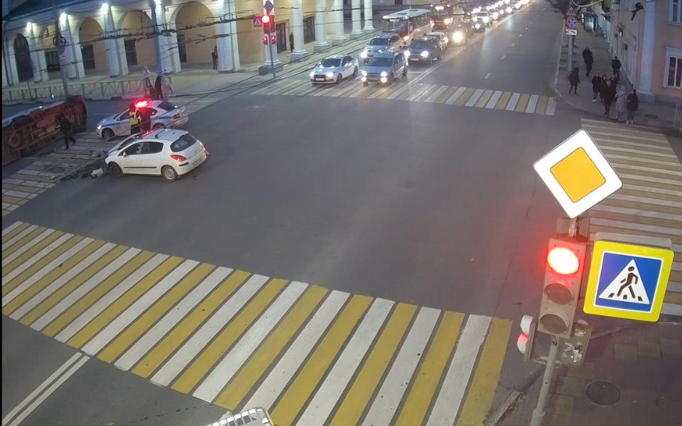 Рязанская полиция рассказала о пострадавших в аварии с машиной скорой помощи